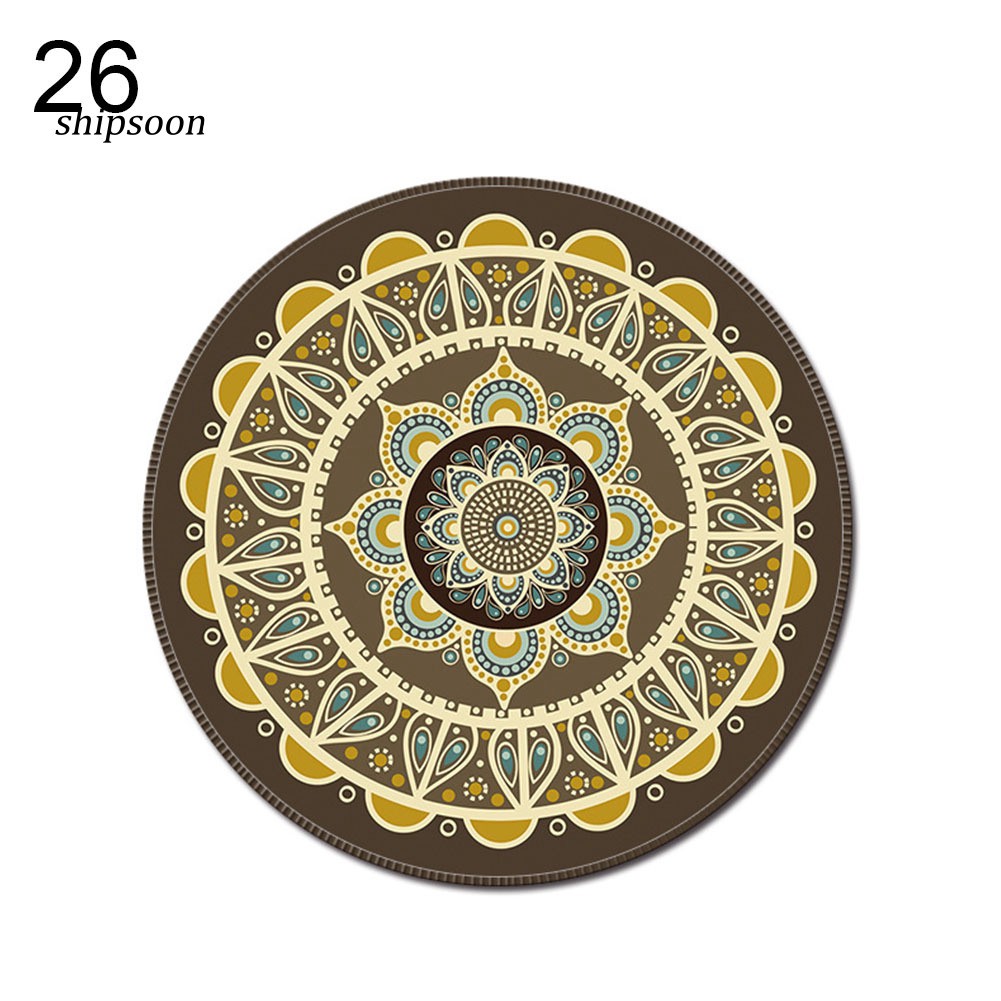 Tấm lót chuột máy tính hình tròn họa tiết cổ điển | BigBuy360 - bigbuy360.vn