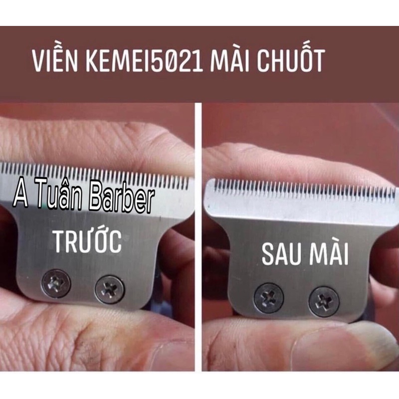 Tông đơ chấn viền Kemei 5021 đã mài chuốt