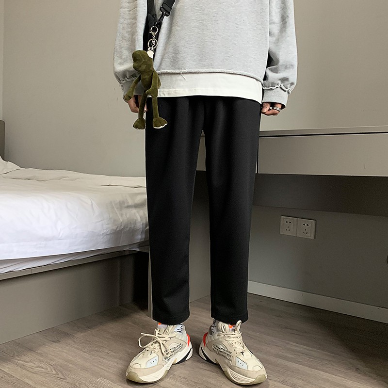 Quần Culottes Nam Ống Rộng Dáng Suông Kiểu Dáng Hàn Quốc Trẻ Trung Thời Trang ZENKODLMEN JOGGER NAM 9000062C