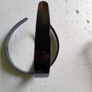 Bờm nhựa đen bản to 2,5cm