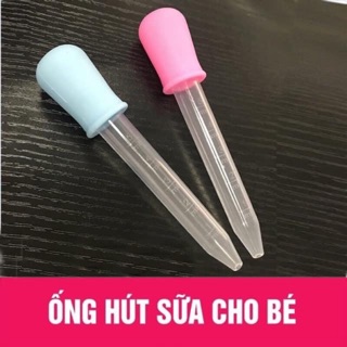 Ống bơm silicon bón sữa, bón thuốc, làm kẹo dẻo chip chip