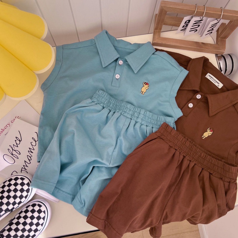 Bộ quần áo cộc tay bé trai hàng đẹp 2022