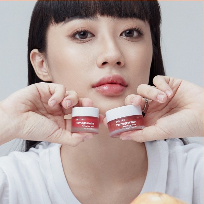 Son Dưỡng Hồng Môi Lựu Đỏ ZEE ZEE - Pomegranate Natural Lip Balm 10g | BigBuy360 - bigbuy360.vn