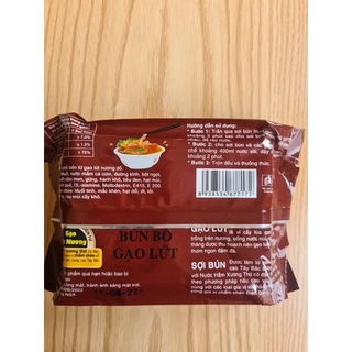 Bún phở gạo lứt Điện Biên