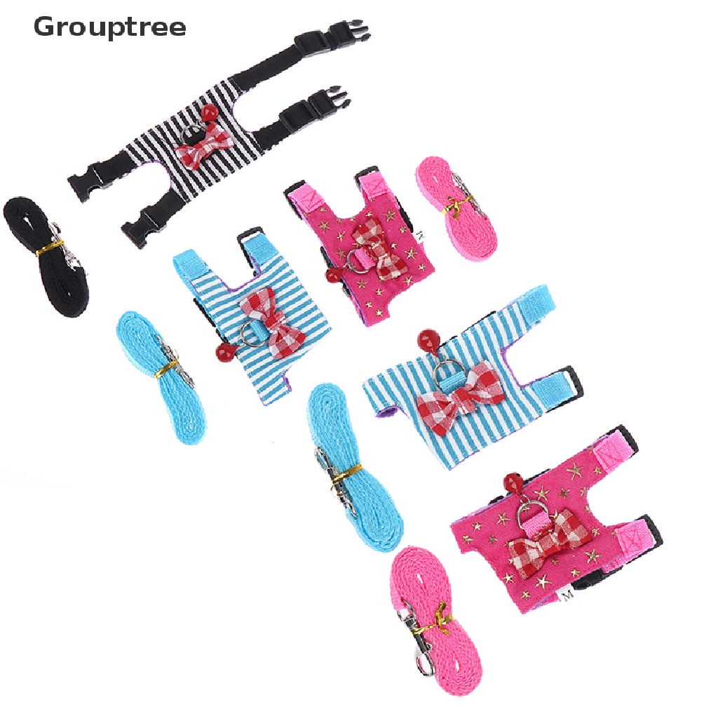 Dây dắt thú cưng đi dạo nhiều kiểu dáng tùy chọn dành cho chuột hamster thỏ bọ ú