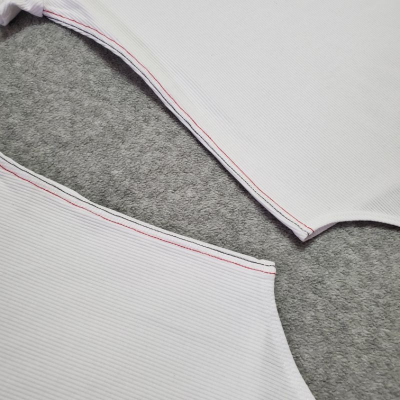 Bodysuit cổ tim Tômmy Jeans dư xịn V-neck TTJOHK110 | BigBuy360 - bigbuy360.vn