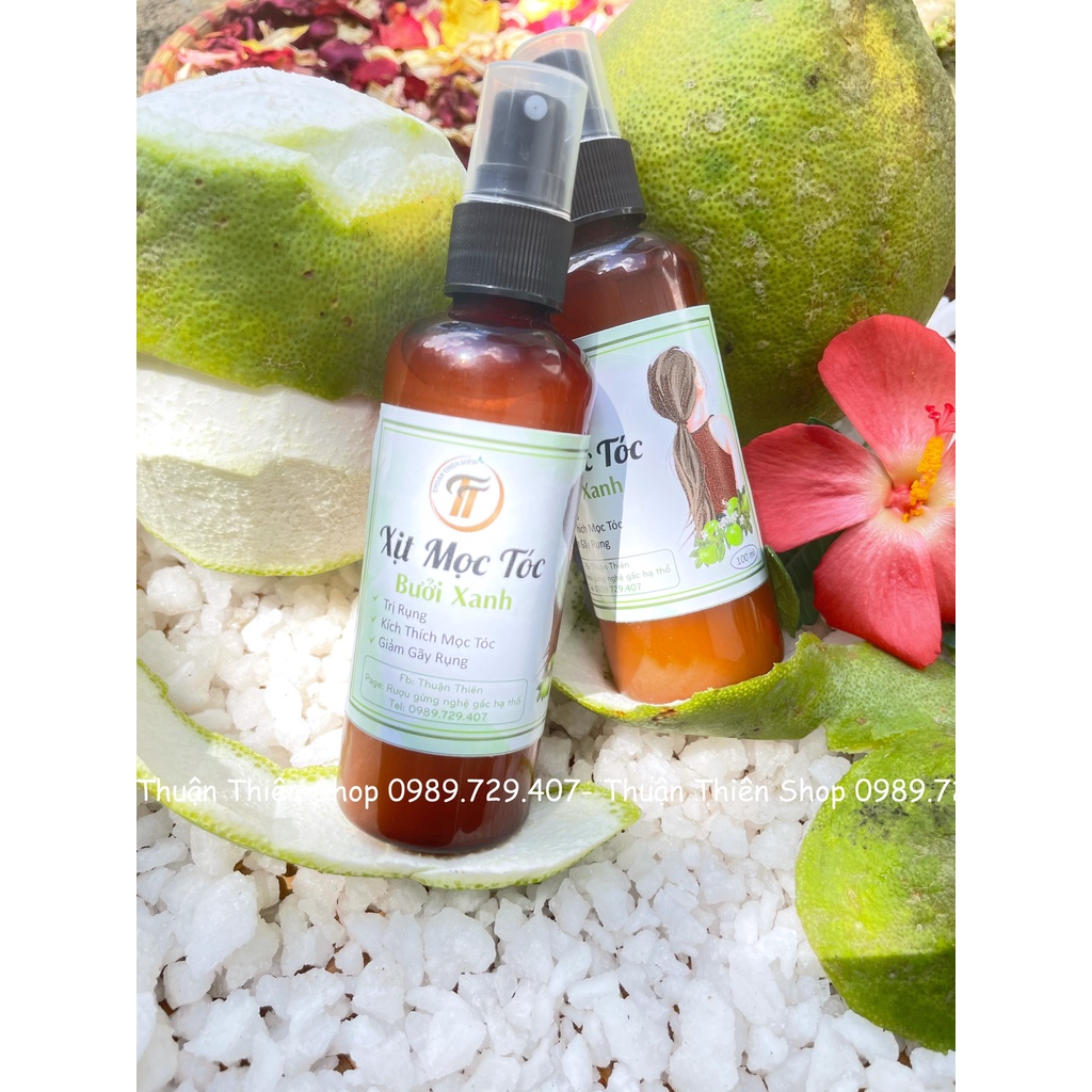 Xịt Mọc Tóc Bưởi Xanh 100ml
