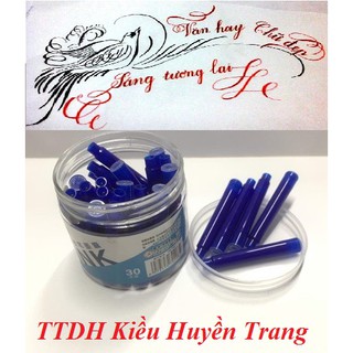 Ống mực thay bút máy tẩy được