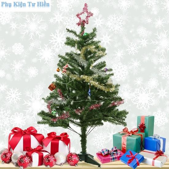 Cây Thông Noel Giáng Sinh 120Cm (1m2) Tặng Kèm Dây Kim Tuyến