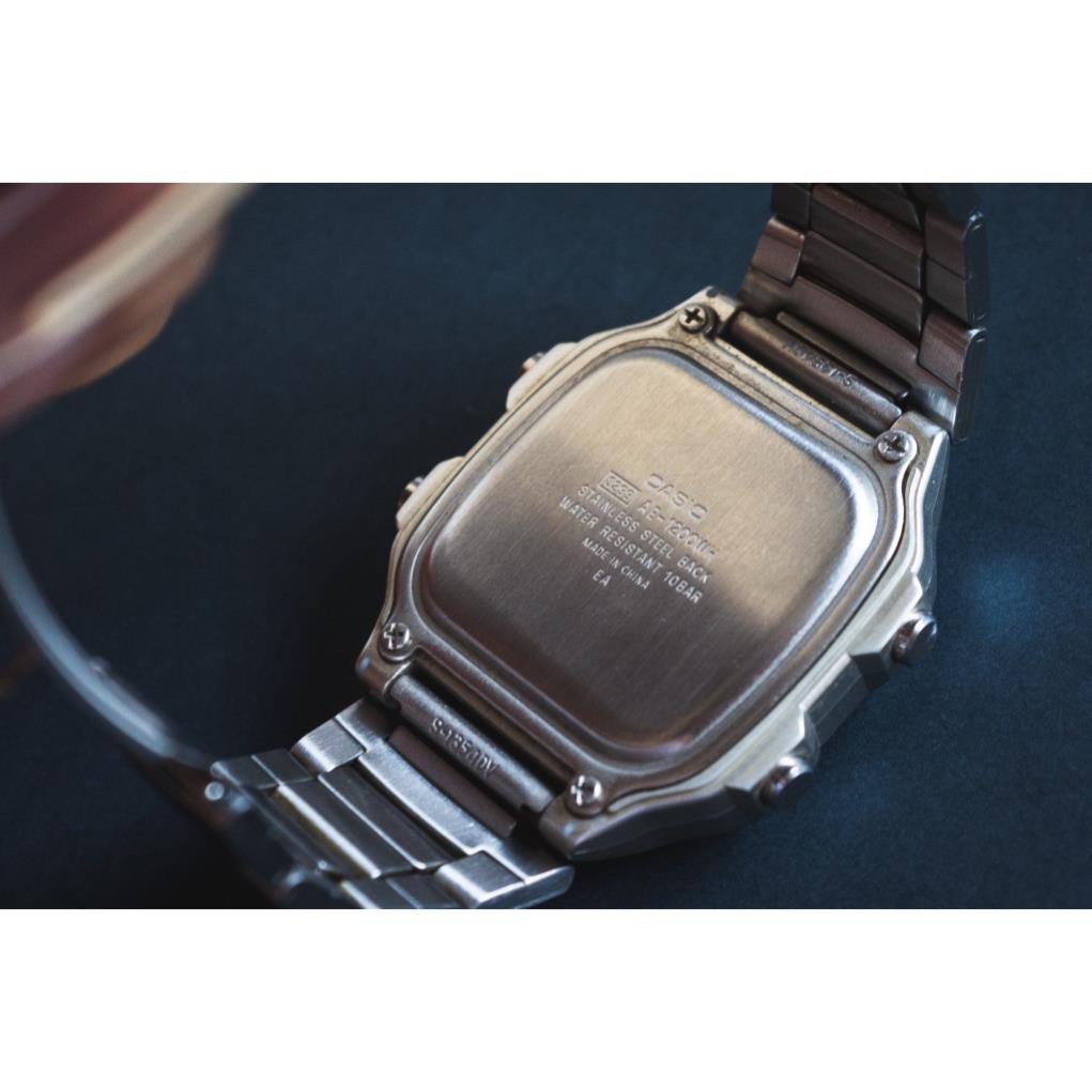 Đồng hồ nam Casio AE 1200-WHD chống nước, phong cách lịch lãm thể thao sang trọng, tặng kèm hộp, pin - Haizz.shop