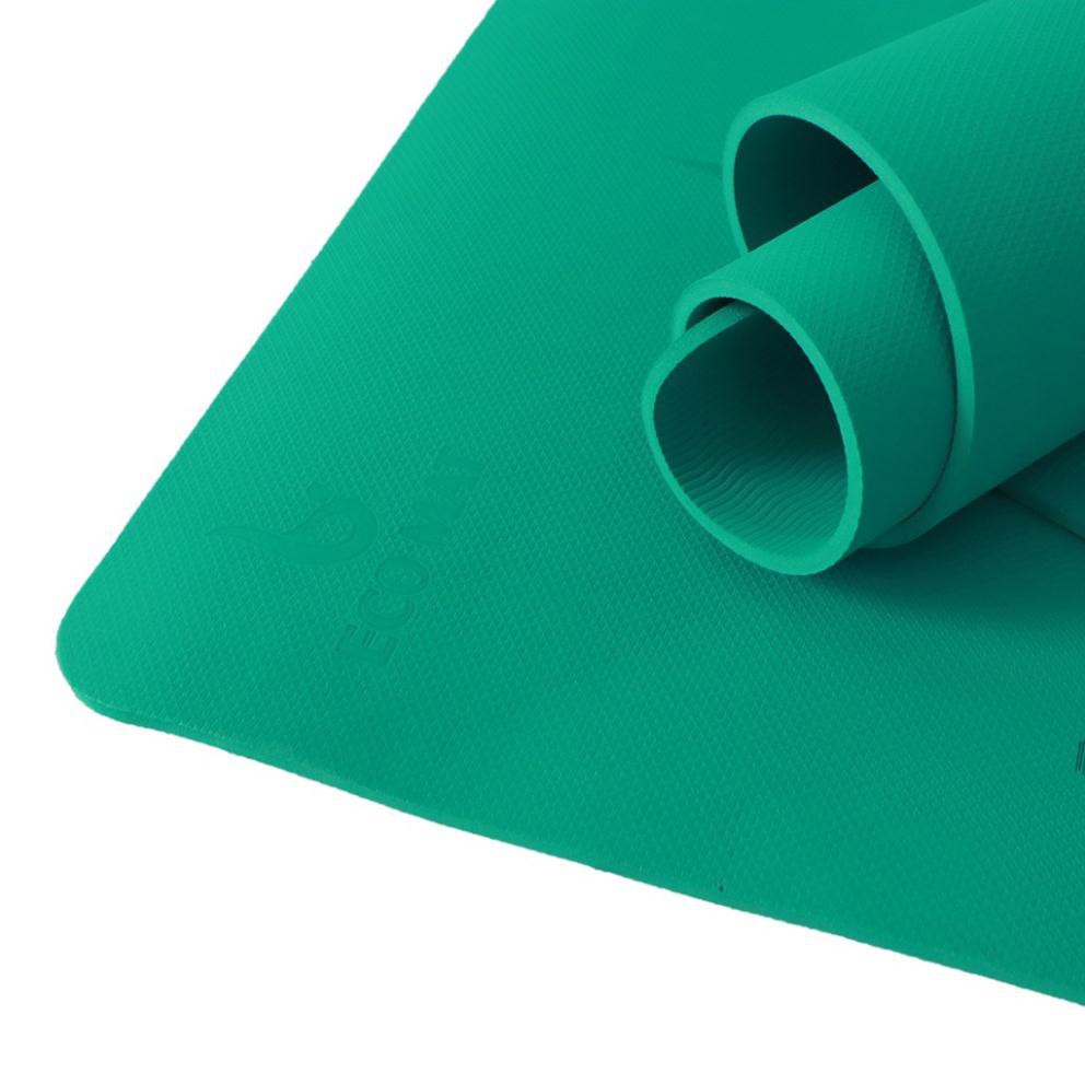 Thảm Tập Yoga S1ECO6MMDT ECO MAT [TẶNG KÈM DÂY & TÚI CAO CẤP] Thảm Chất Liệu TPE Cao Su Định Tuyến Màu Sắc Trend 2020