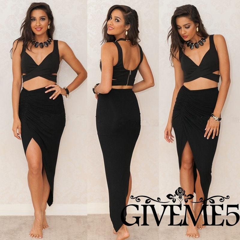 Chân váy maxi xẻ tà phong cách quyến rũ dành cho nữ