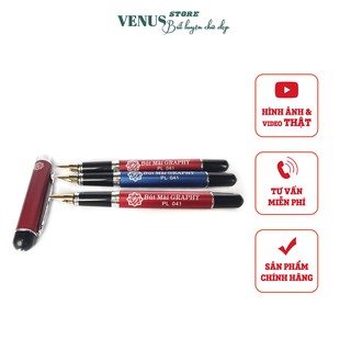 Bút Mài Luyện Chữ Đẹp Graphy PL041_Ngòi Lá Tre Mài Thủ Công, Bút Máy, Bút Luyện Chữ Đẹp ( Tặng kèm vỏ hộp)