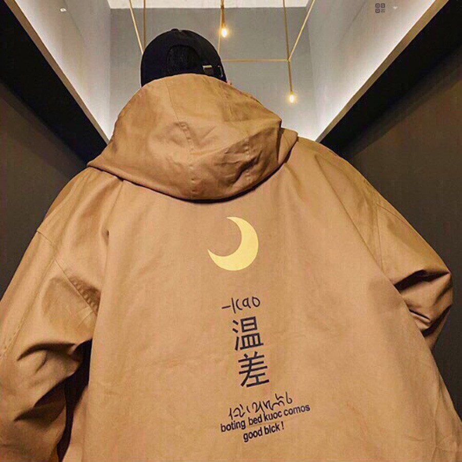 [S02] Áo khoác nam dù 2 lớp "Always me" phối 3 sọc tay có nón hàng chuẩn shop - B005 | BigBuy360 - bigbuy360.vn