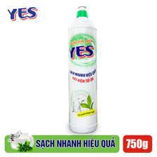 Nước Rửa Chén YES 750G Hương trà xanh