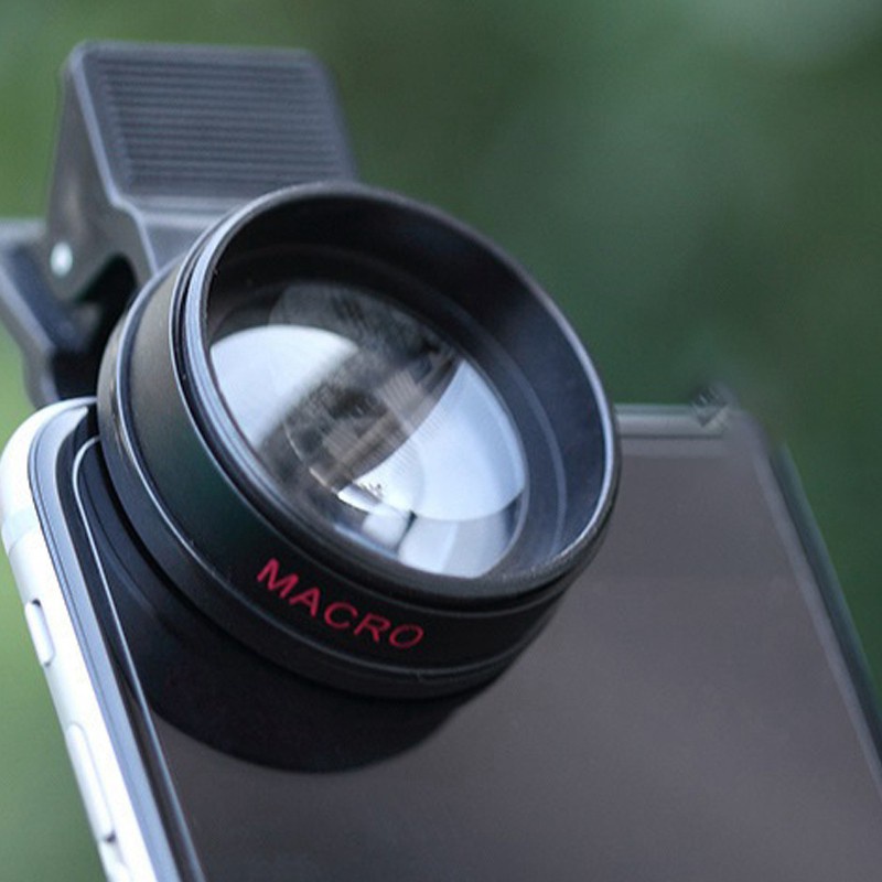 Wide-Angle Macro Lens Phone External Camera for Apple Samsung Xiaomi