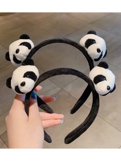 Cài tóc gấu trúc đáng yêu
