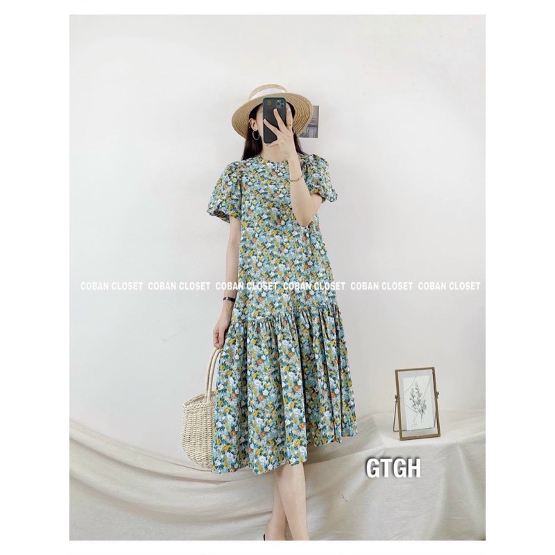 VÁY HOA NHÍ ĐUÔI CÁ | BigBuy360 - bigbuy360.vn