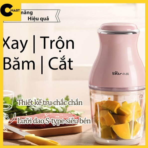 Máy Xay Đa Năng Xay Ăn Dặm Cho Bé BEAR QSJ-B02Q1 Dung Tích 0,6L .