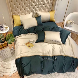 Set lụa cao cấp Tencel họa tiết