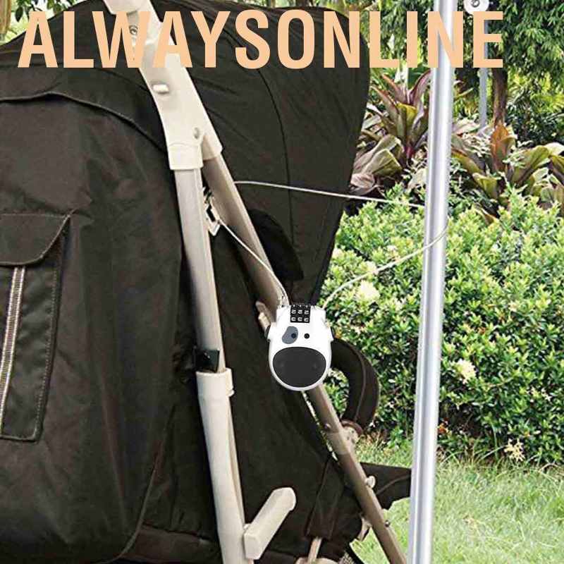 Ổ Khóa Xe Đạp 3 Chữ Số An Toàn Cho Bé