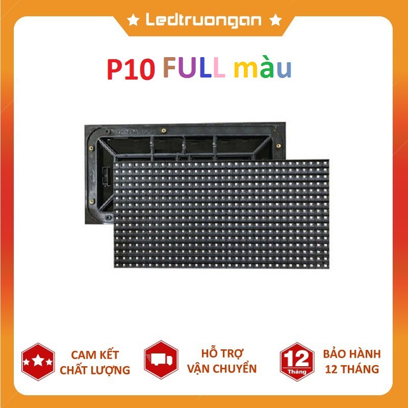 Module P10 full màu ngoài trời dùng làm biển led ma trận