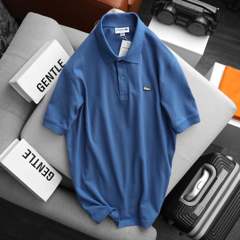Polo Lacoste Basic Chất Liệu Cotton Gai Cá Sấu Mềm Mịn | BigBuy360 - bigbuy360.vn
