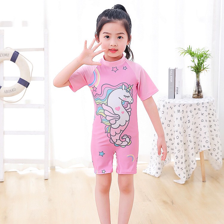Bộ Đồ Bơi Liền Thân Cho Bé Trai Và Bé Gái