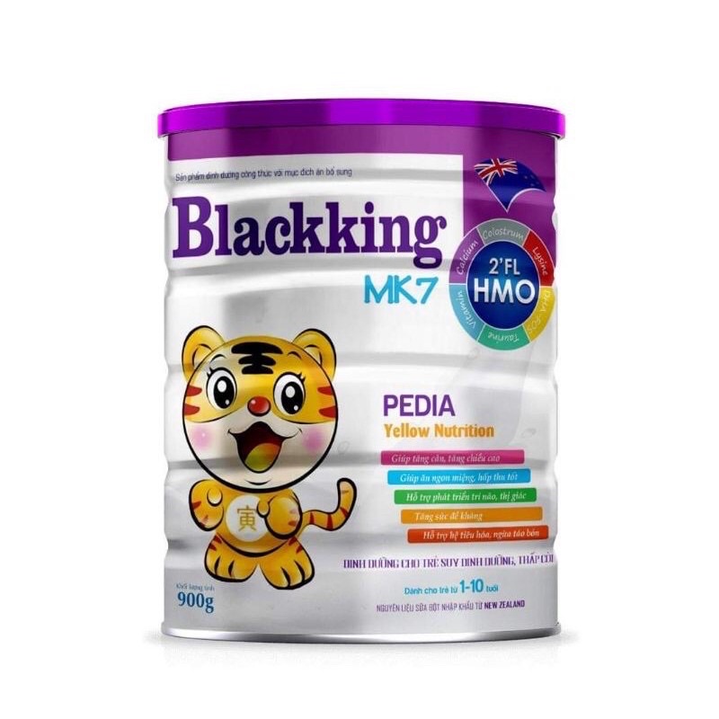 Sữa Blackking baby, pedia, grow 900g date mới