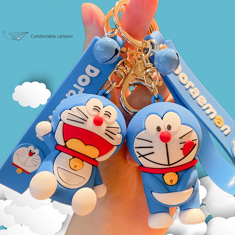 Móc khóa trang trí hình Doraemon đáng yêu