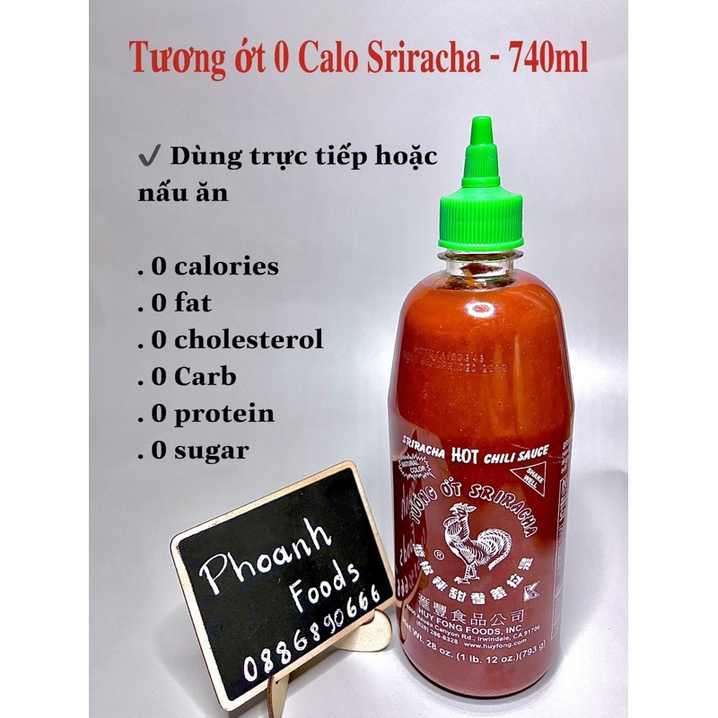 Tương ớt Sriracha - - vị cay ngon