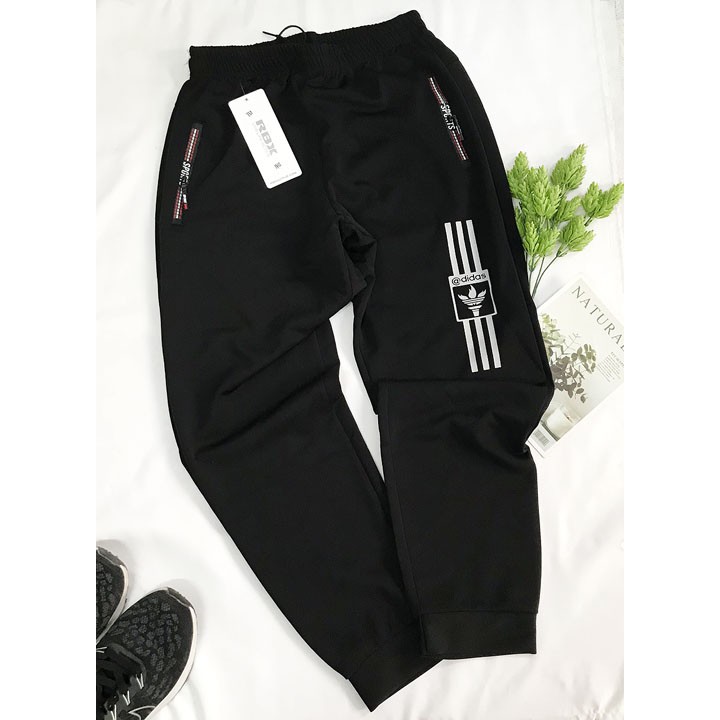 Quần dài nam Size 4=4XL từ 65-70kg thun trơn mềm mịn co giãn in chữ, PHOM RỘNG - QN67 | BigBuy360 - bigbuy360.vn