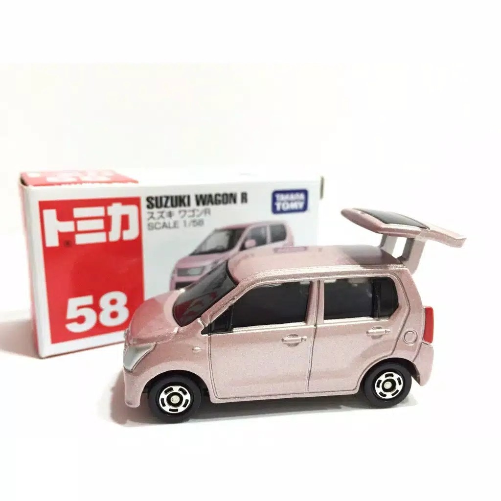 [Mã LT50 giảm 50k đơn 250k] Xe mô hình đồ chơi TOMICA Tomica Box No.58 Suzuki Wagon R (1:64) TAKARA TOMY