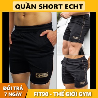 Quần short tập gym ECHT- Quần đùi thể thao nam cao cấp 2020
