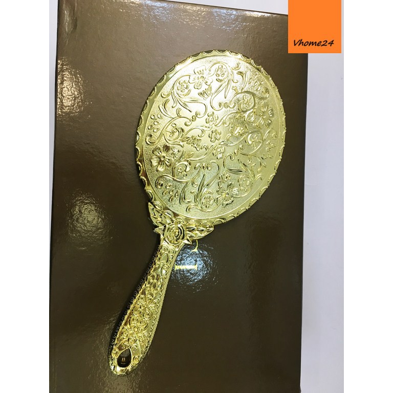 Gương trang điểm cầm tay công chúa