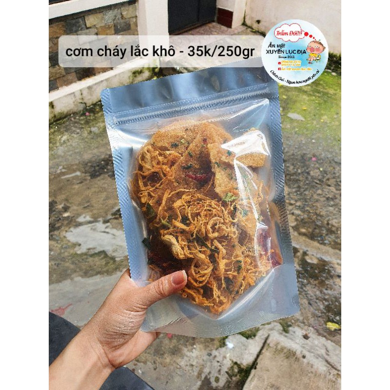 [Combo 3 bịch] cơm cháy lắc khô gà