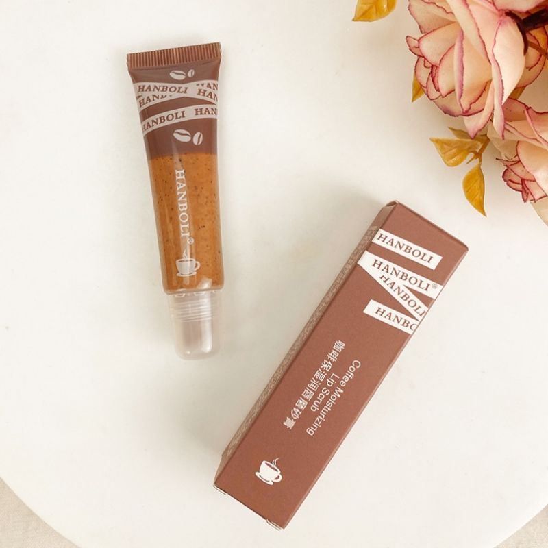 Tẩy tế bào chết Môi Hanboli CoffeeMoisturizing Lip Scrub