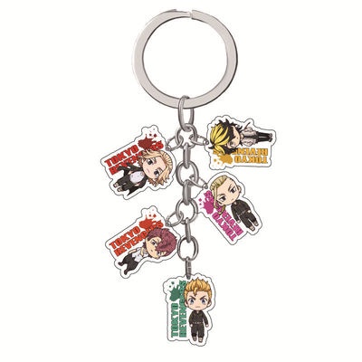 Móc Khóa Nhựa Acrylic Hình Nhân Vật Hoạt Hình Tokyo Ghoul Đáng Yêu Độc Đáo