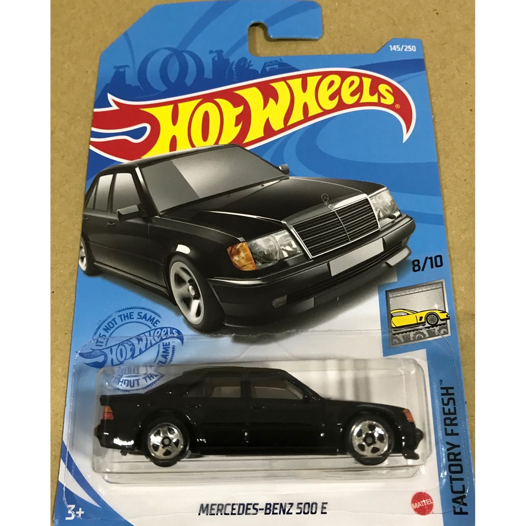 Xe Hotwheels Mercedes-Benz 500E (Màu Đen)