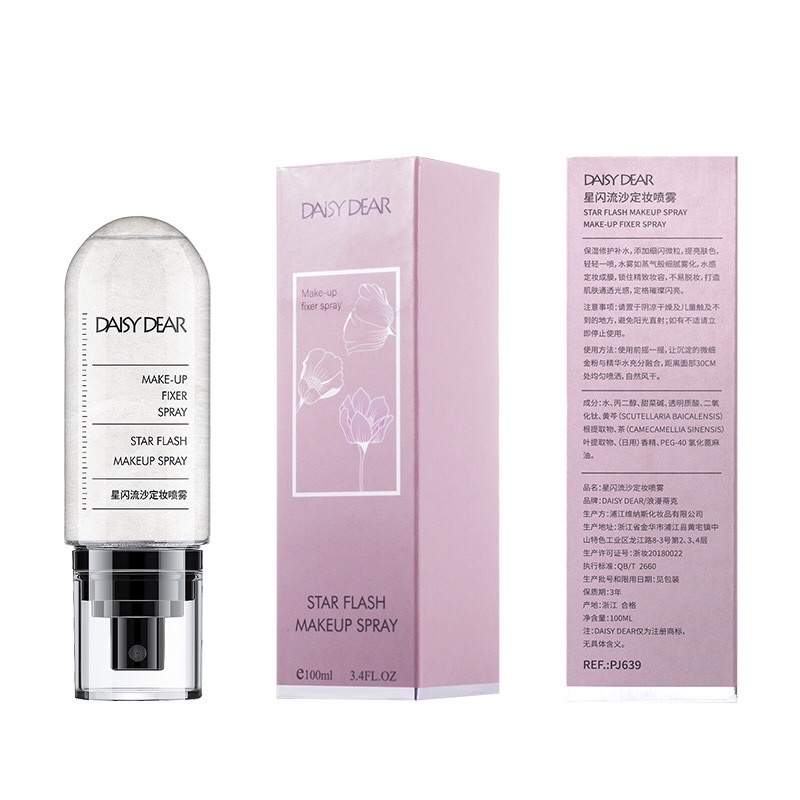 Xịt khoá kem nền , xịt giữ makeup giữ lớp trang điểm lâu trôi bắt sáng Daisy Dear | BigBuy360 - bigbuy360.vn