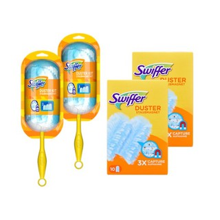 ✔Hàn Quốc ◤WITH SHIM◢ Swiffer Duster Starter 2 Kits + 20 Refills Set