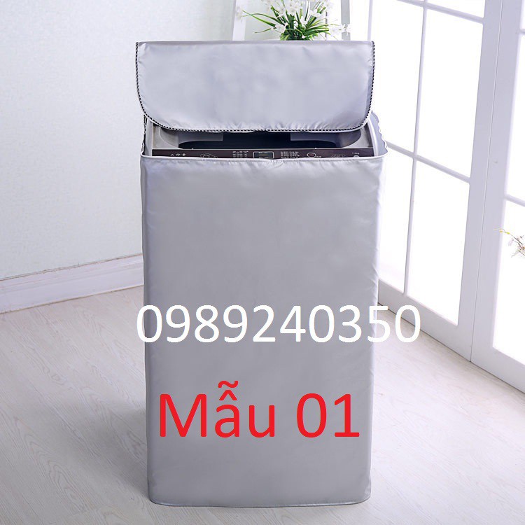 Vỏ bọc máy giặt lồng đứng (cửa trên) áo trùm chất tốt 7kg, 8kg, 9kg, 10kg