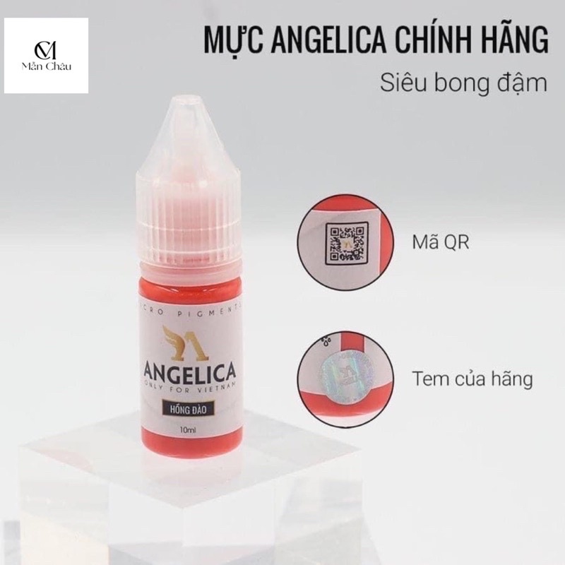 MỰC ANGELICA VIỆT TEM TRẮNG MẪU MỚI NHẤT