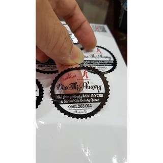 In tem decal