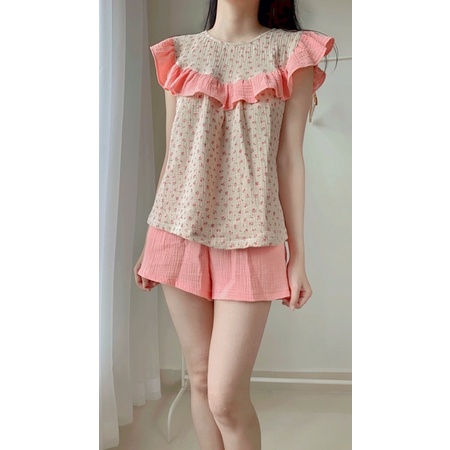 Bộ đồ ngủ bèo nhún | BigBuy360 - bigbuy360.vn