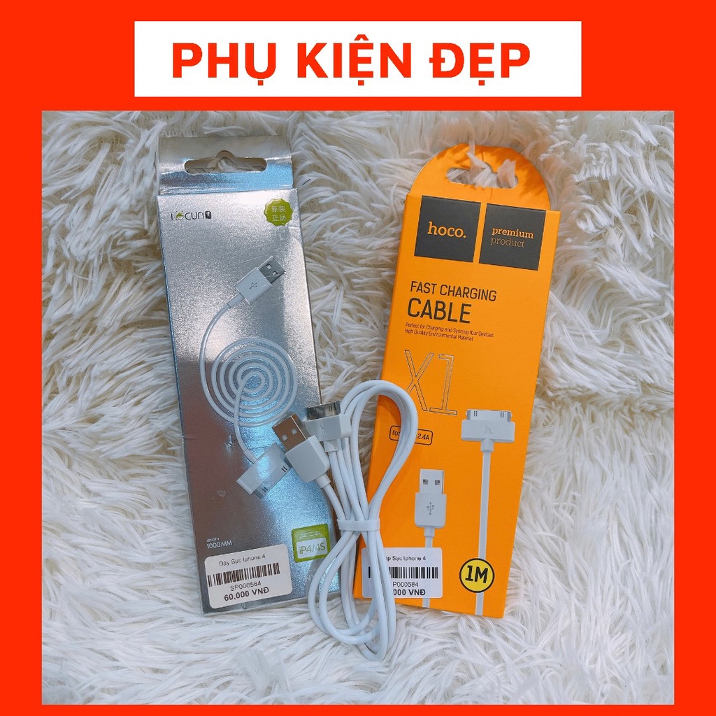 Cáp Sạc Iphone 4
