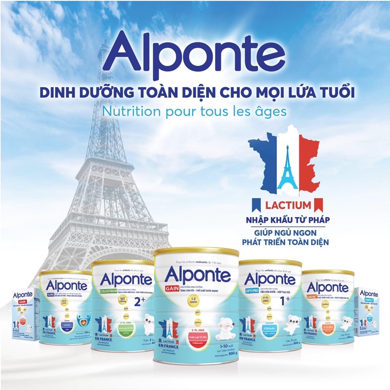 Sữa bột Alponte Colostrum 0+ 1+ 2+ 800g
