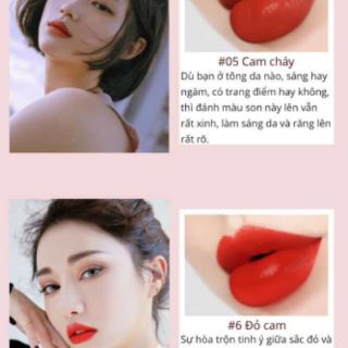 [Sẵn] Son Gilaa Long Wear Lip Cream Auth