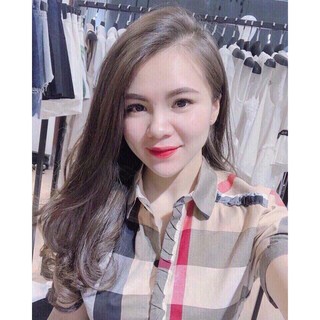 Aó sơ mi kẻ cổ sen