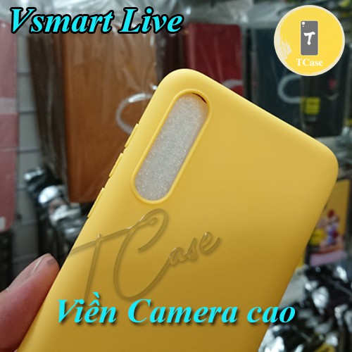 Ốp lưng vsmart live dẻo màu - Phiên bản Cải Tiến Ốp Dày 1.5mm